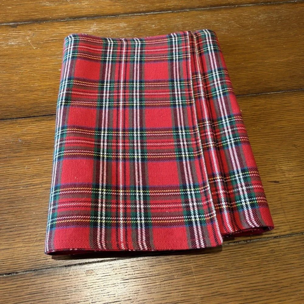 Tartan Plaid Christmas Table Runner New 100% Cotton Washable 13